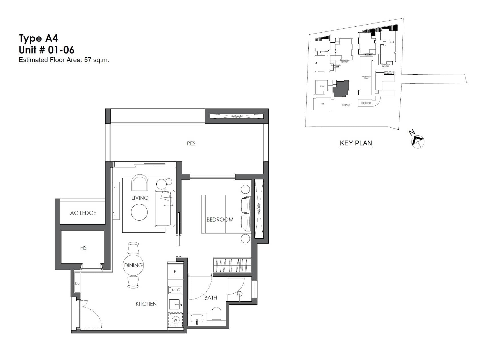A4 floor plan