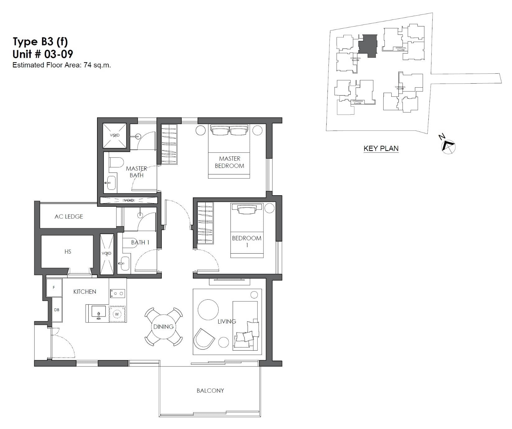 B3f floor plan