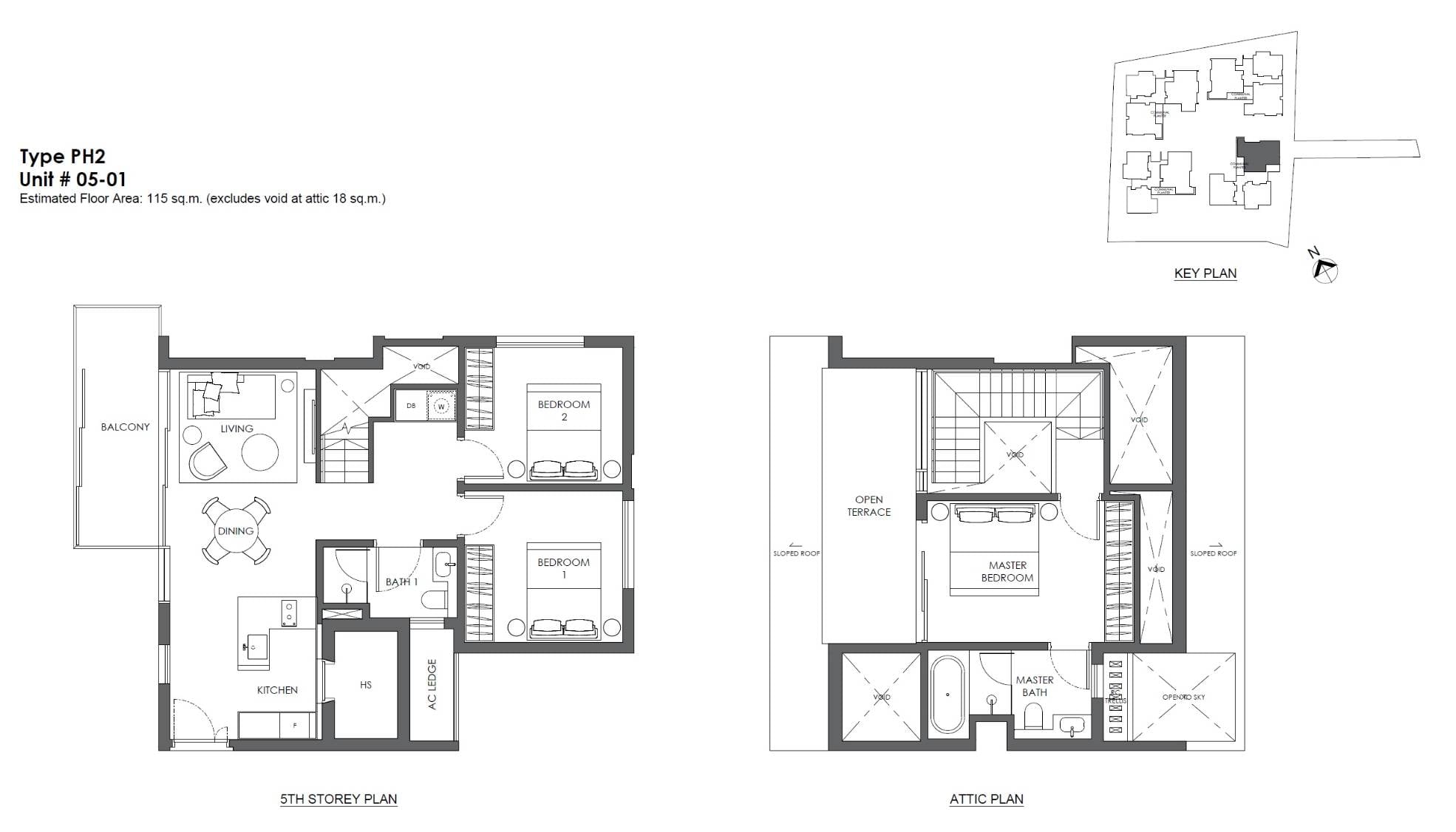 PH2 floor plan