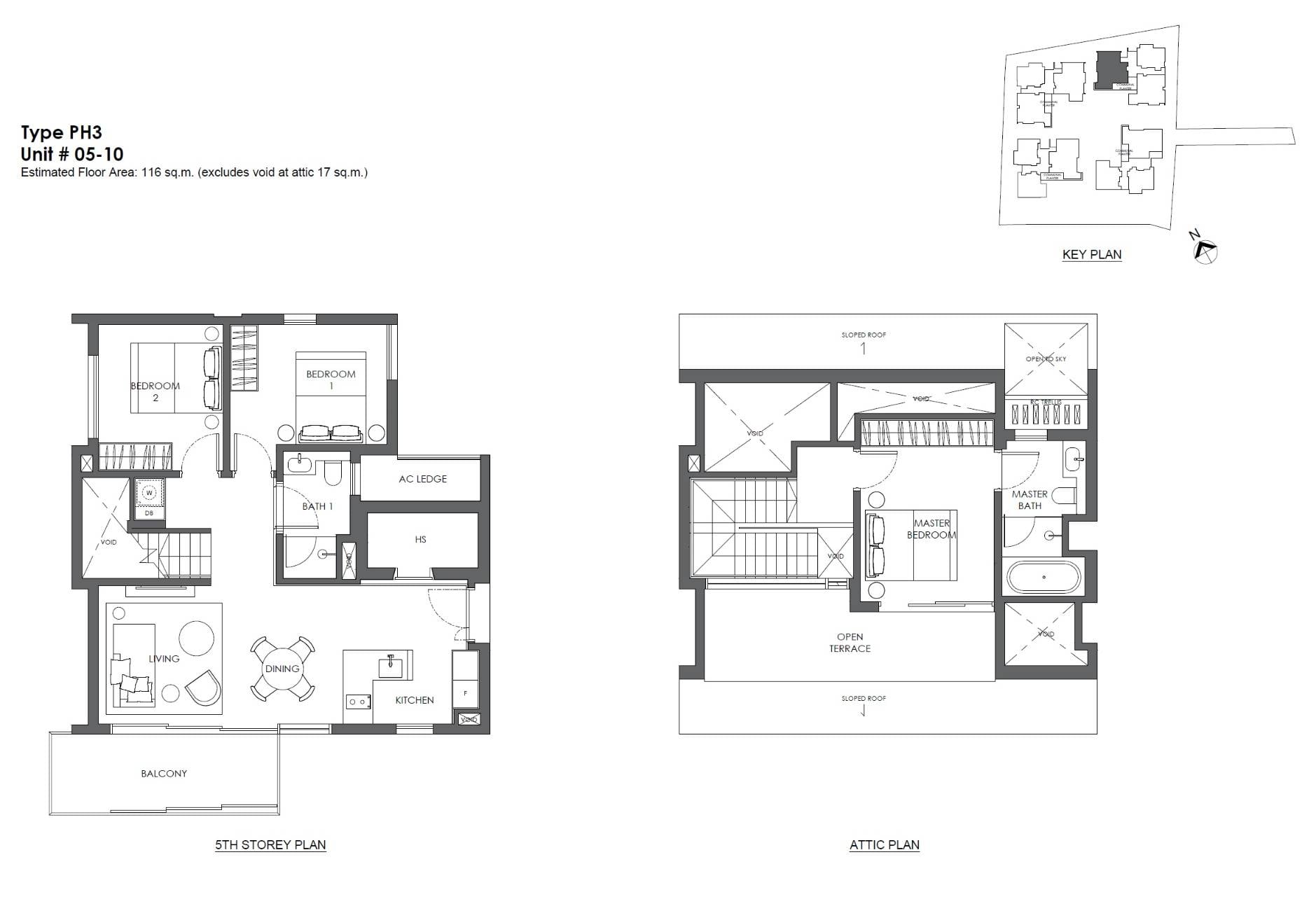 PH3 floor plan