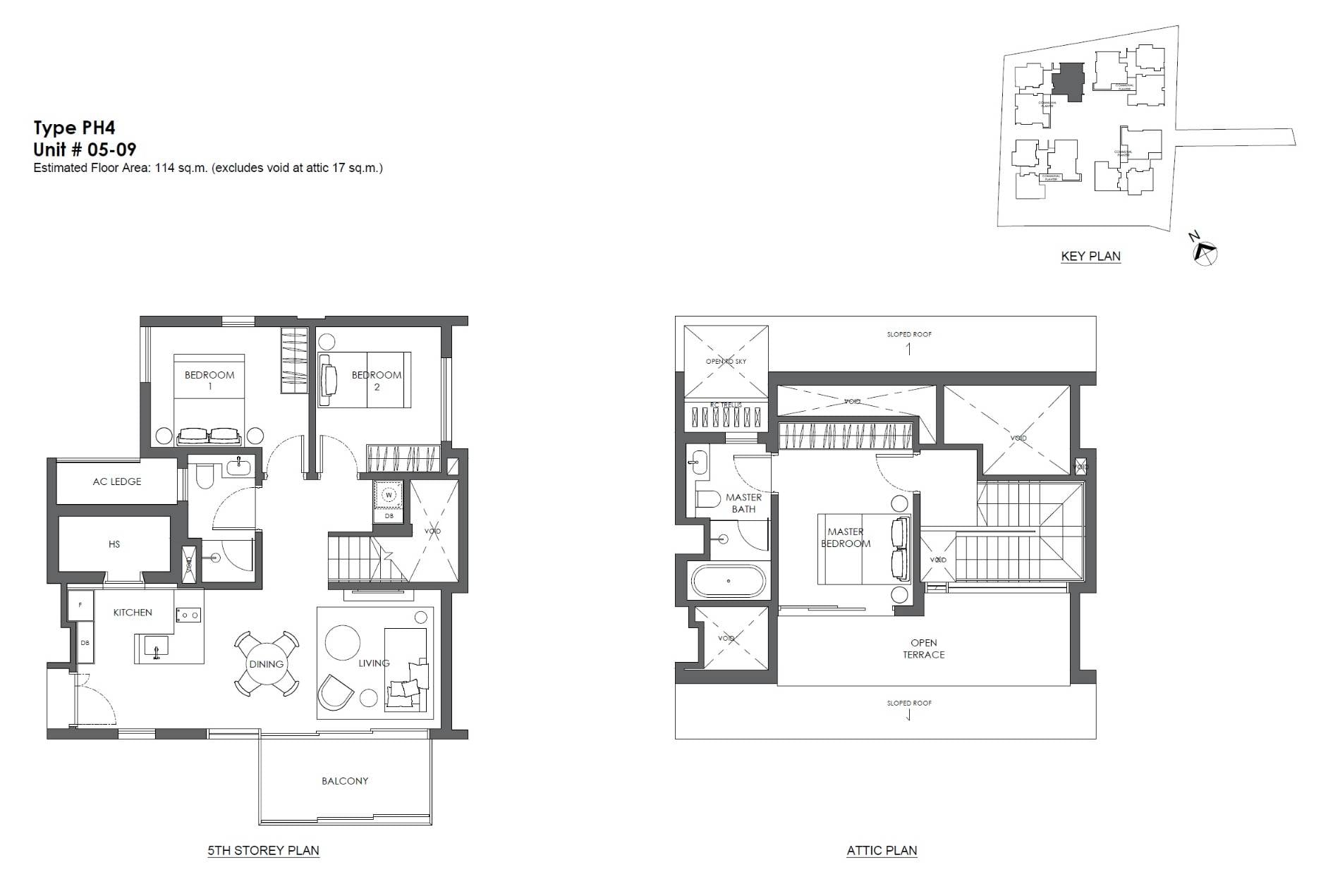PH4 floor plan