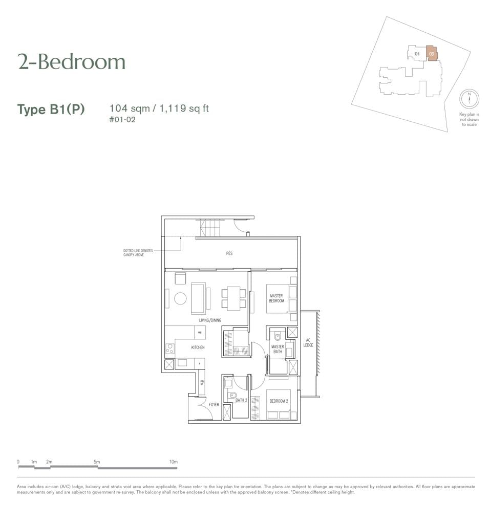 B1(P) floor plan