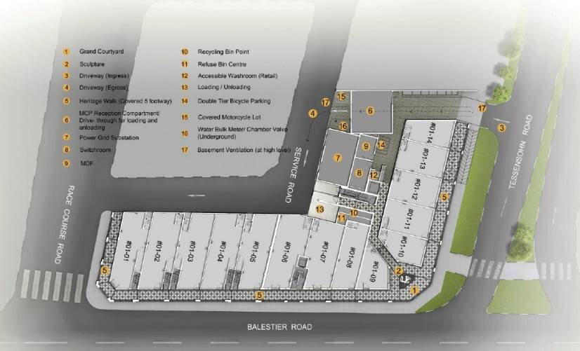 shops floor plan