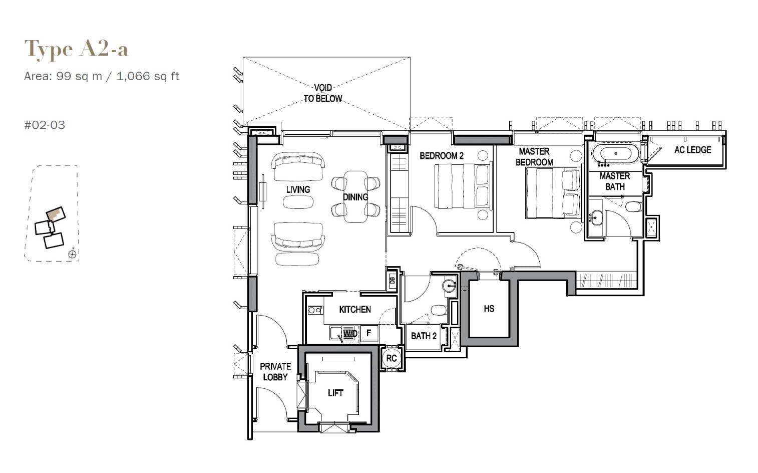 a2-a floor plan