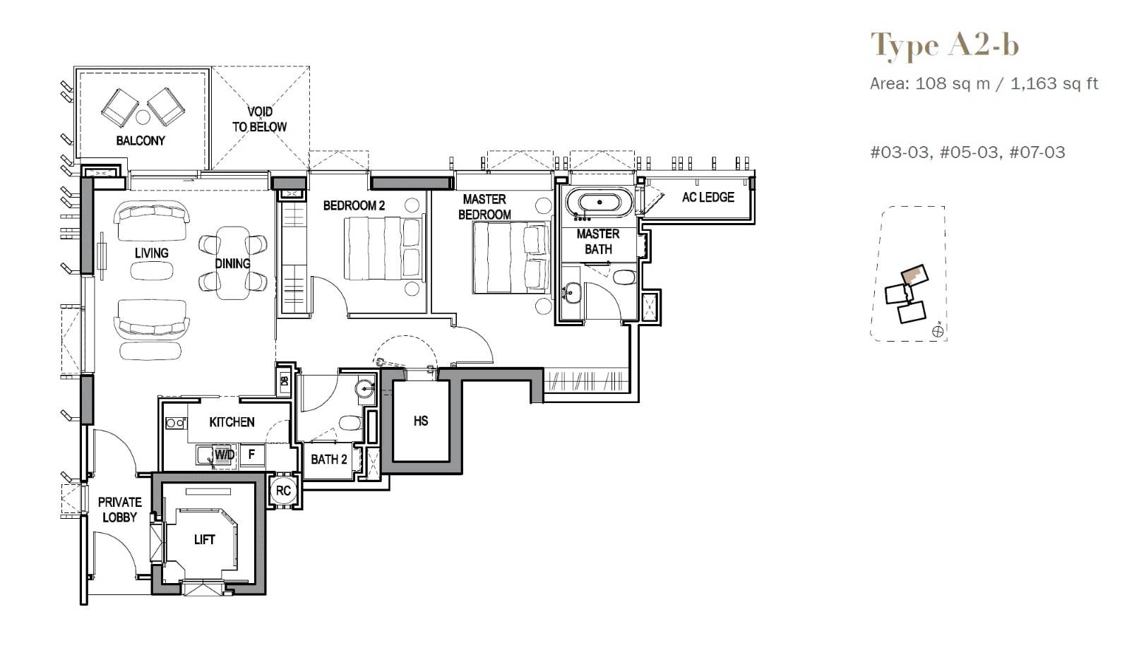 a2-b floor plan