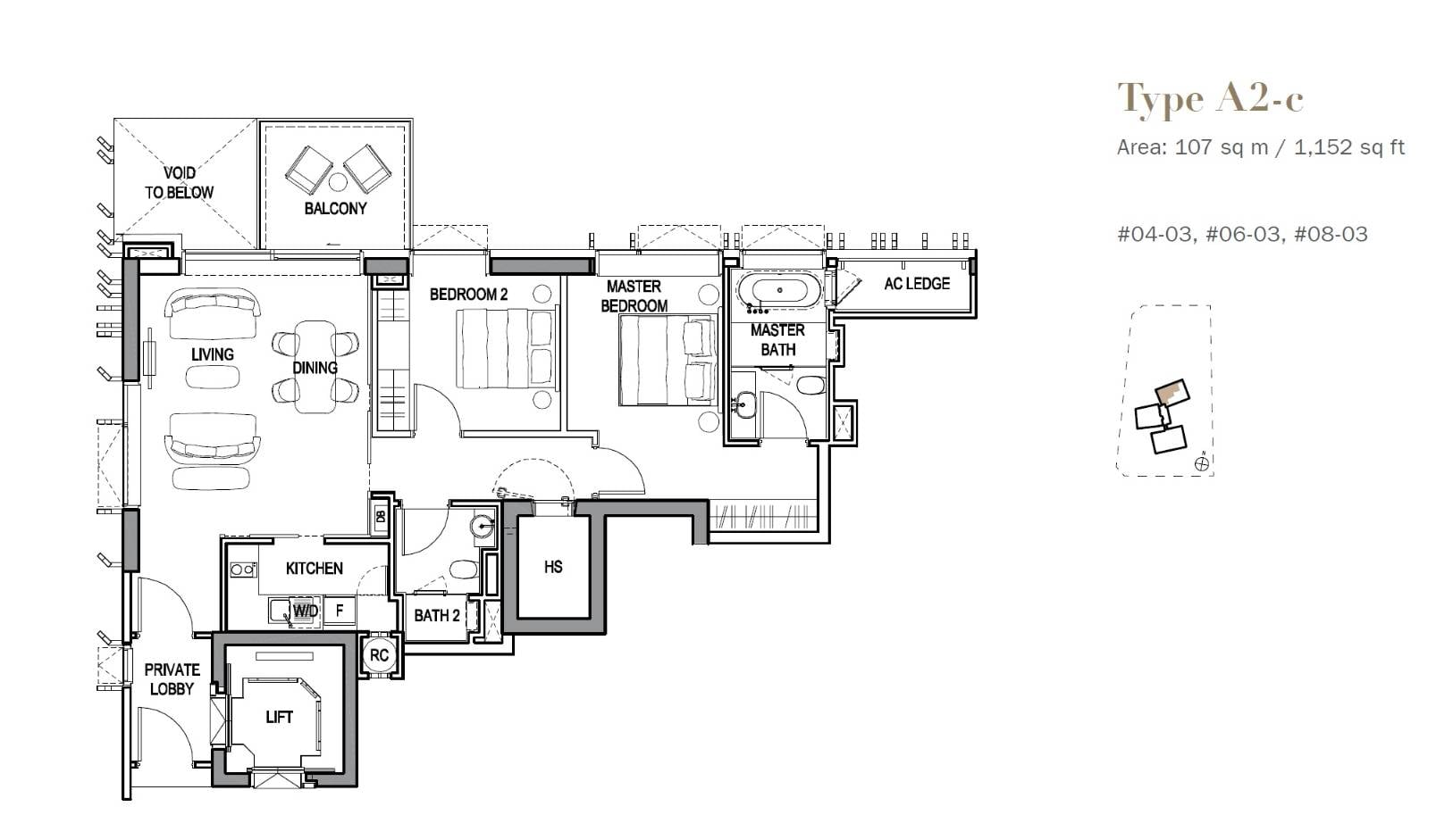 a2-c floor plan