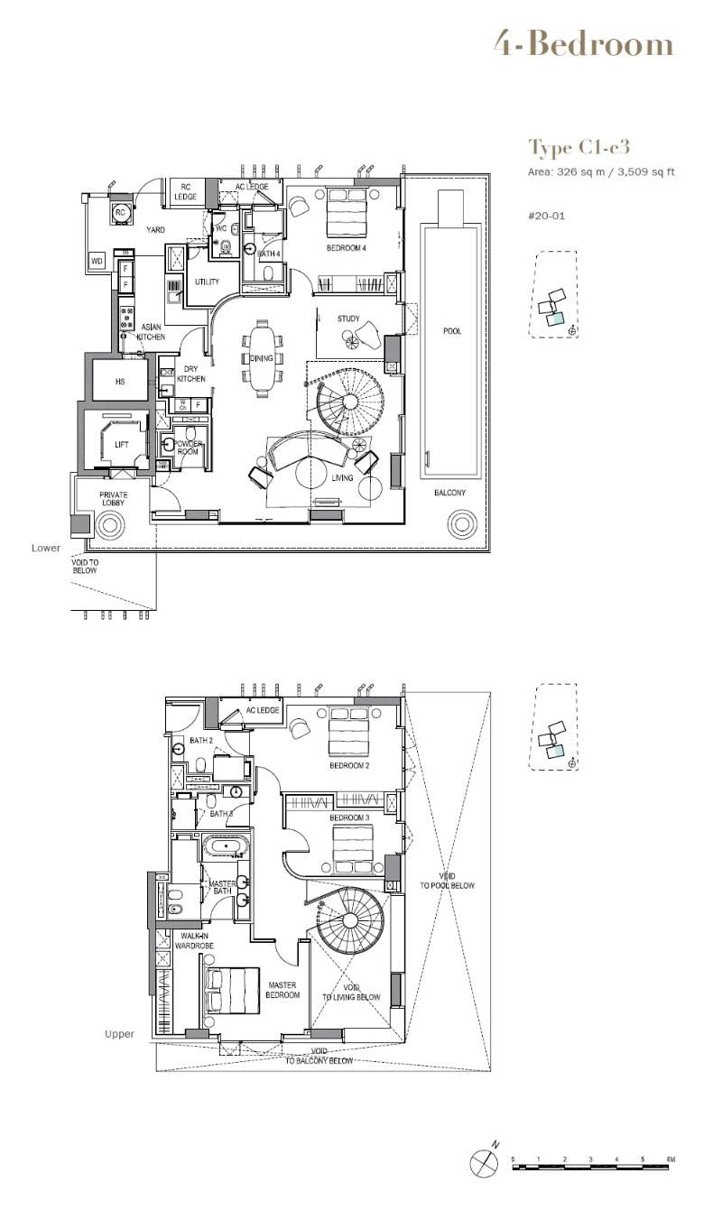c1-c3 floor plan