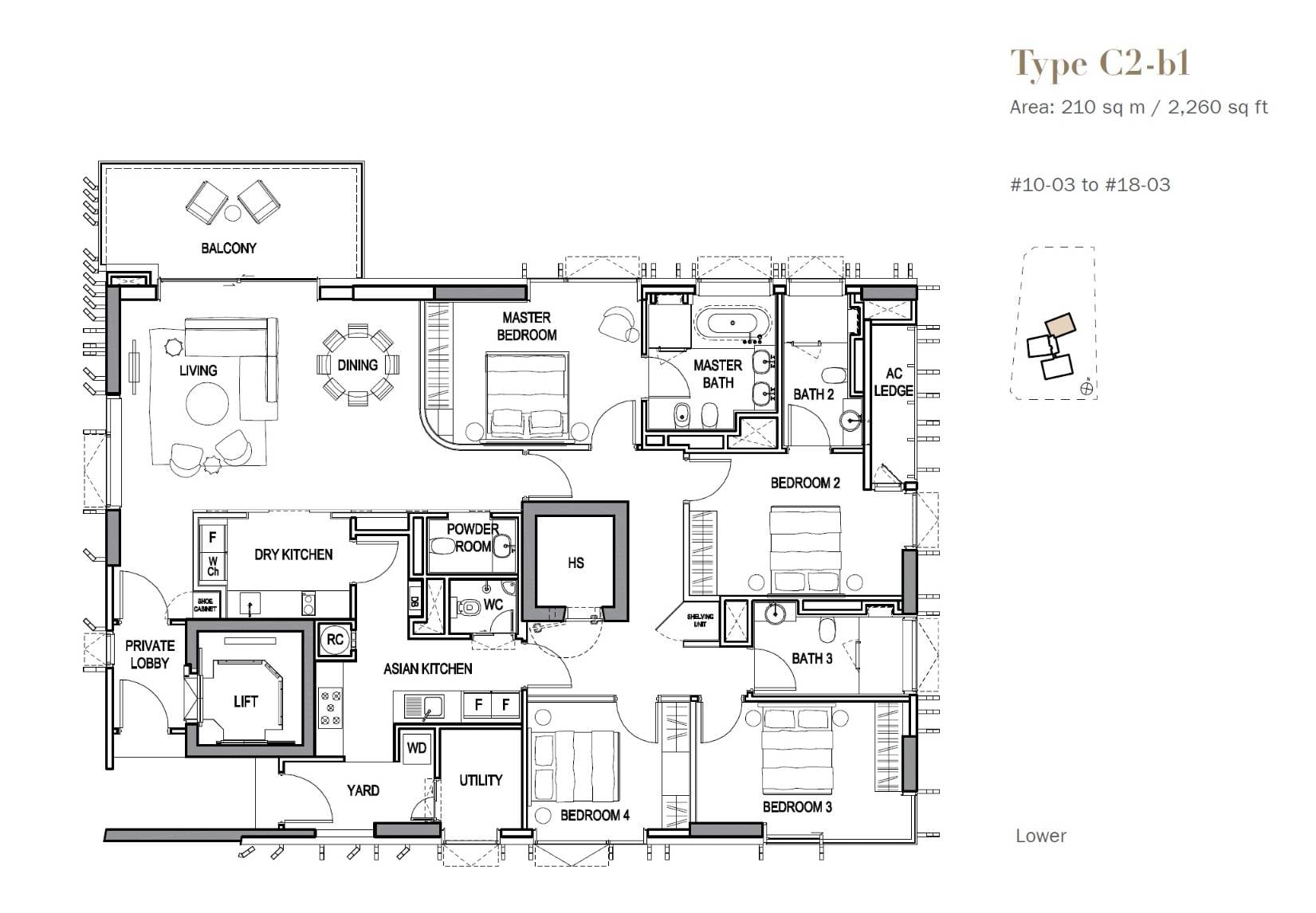 c2-b1 floor plan