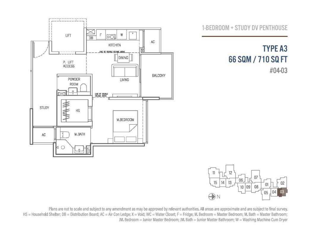 a3-ph floor plan