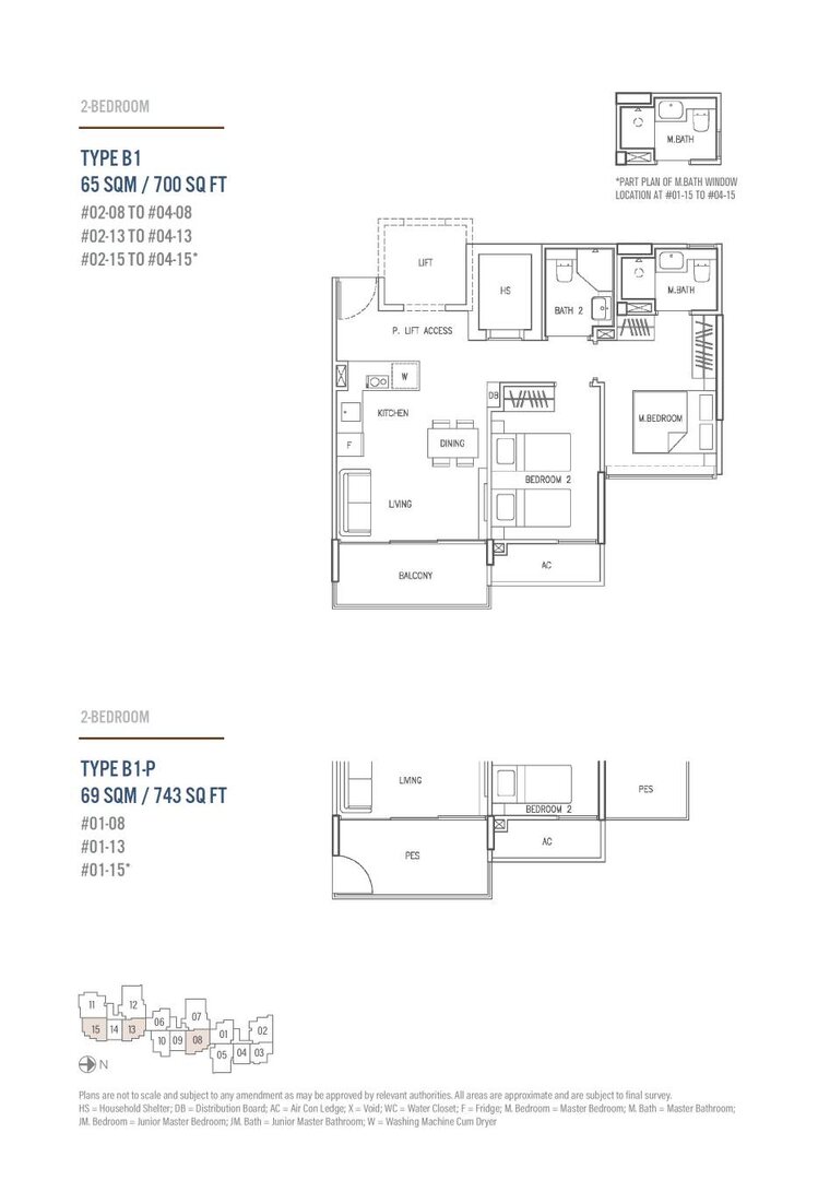 b1-p floor plan