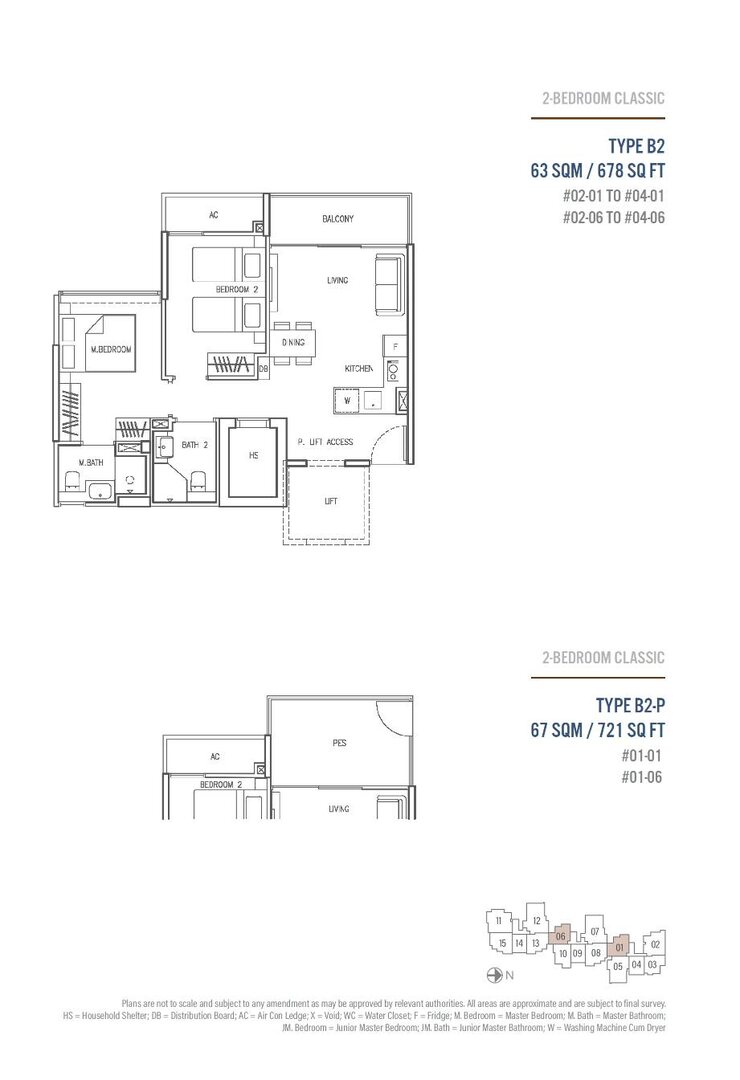 b2-p floor plan