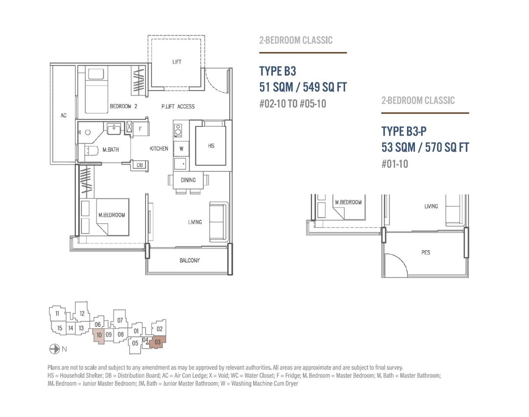 b3-p floor plan