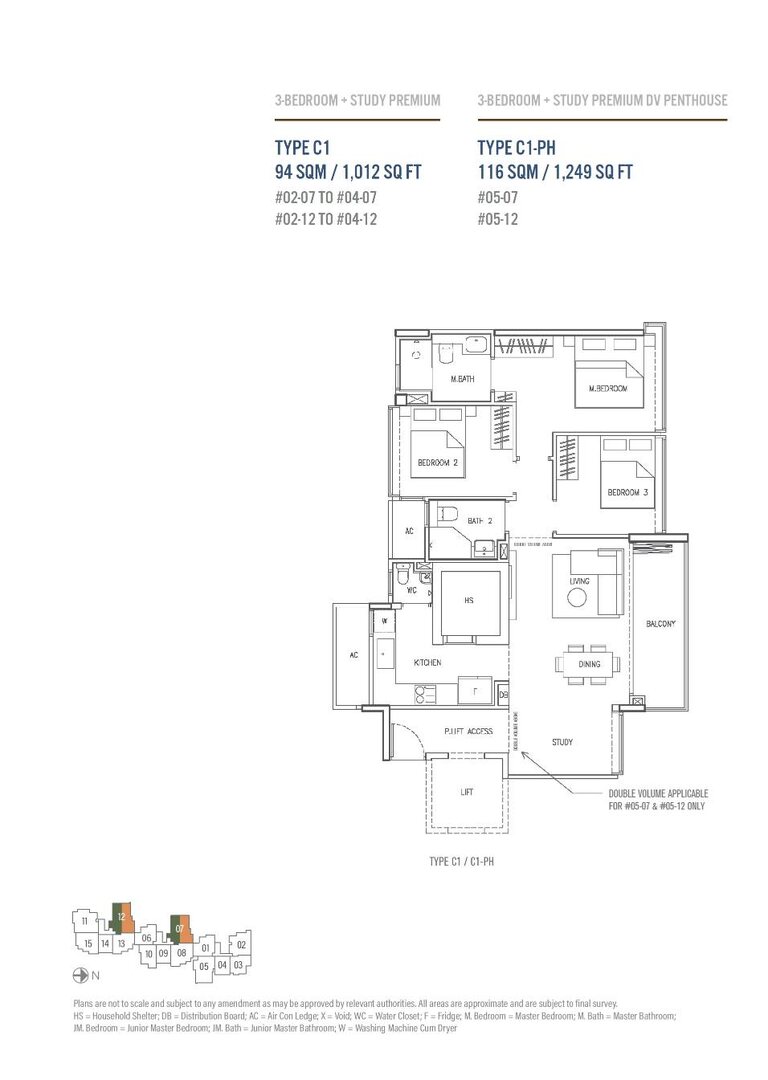 c1 floor plan