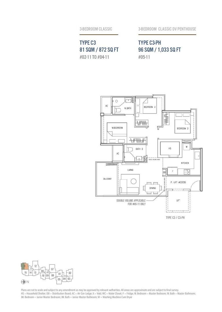 c3 floor plan