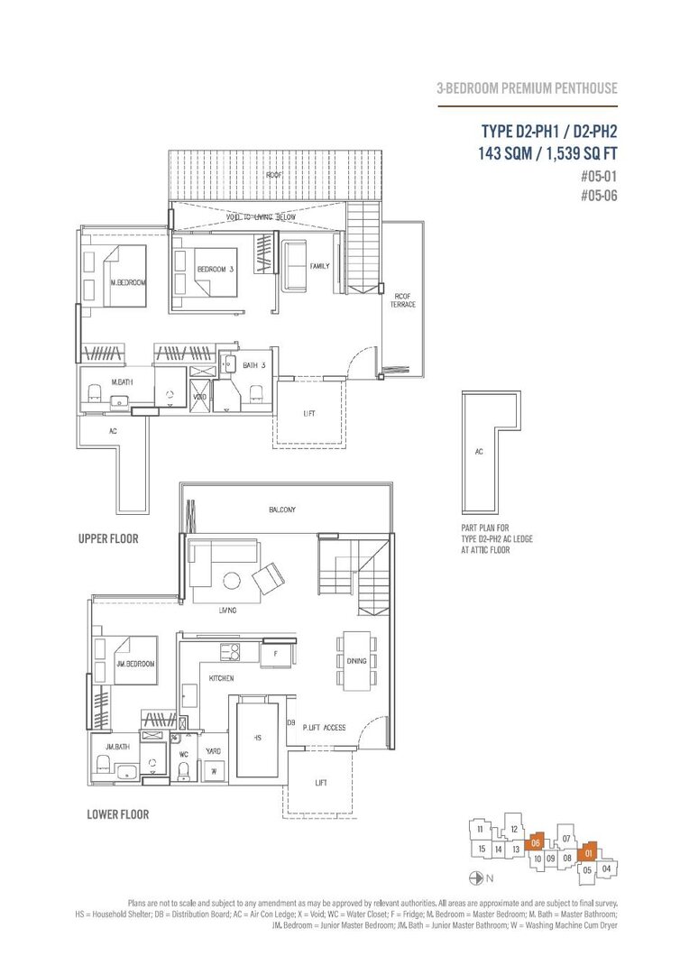 d2-ph1 floor plan