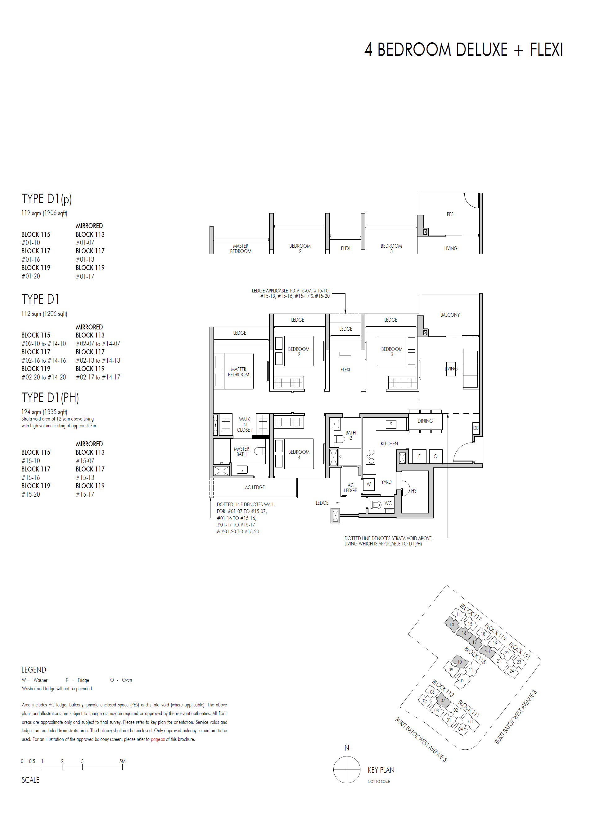 D1(PH) floor plan