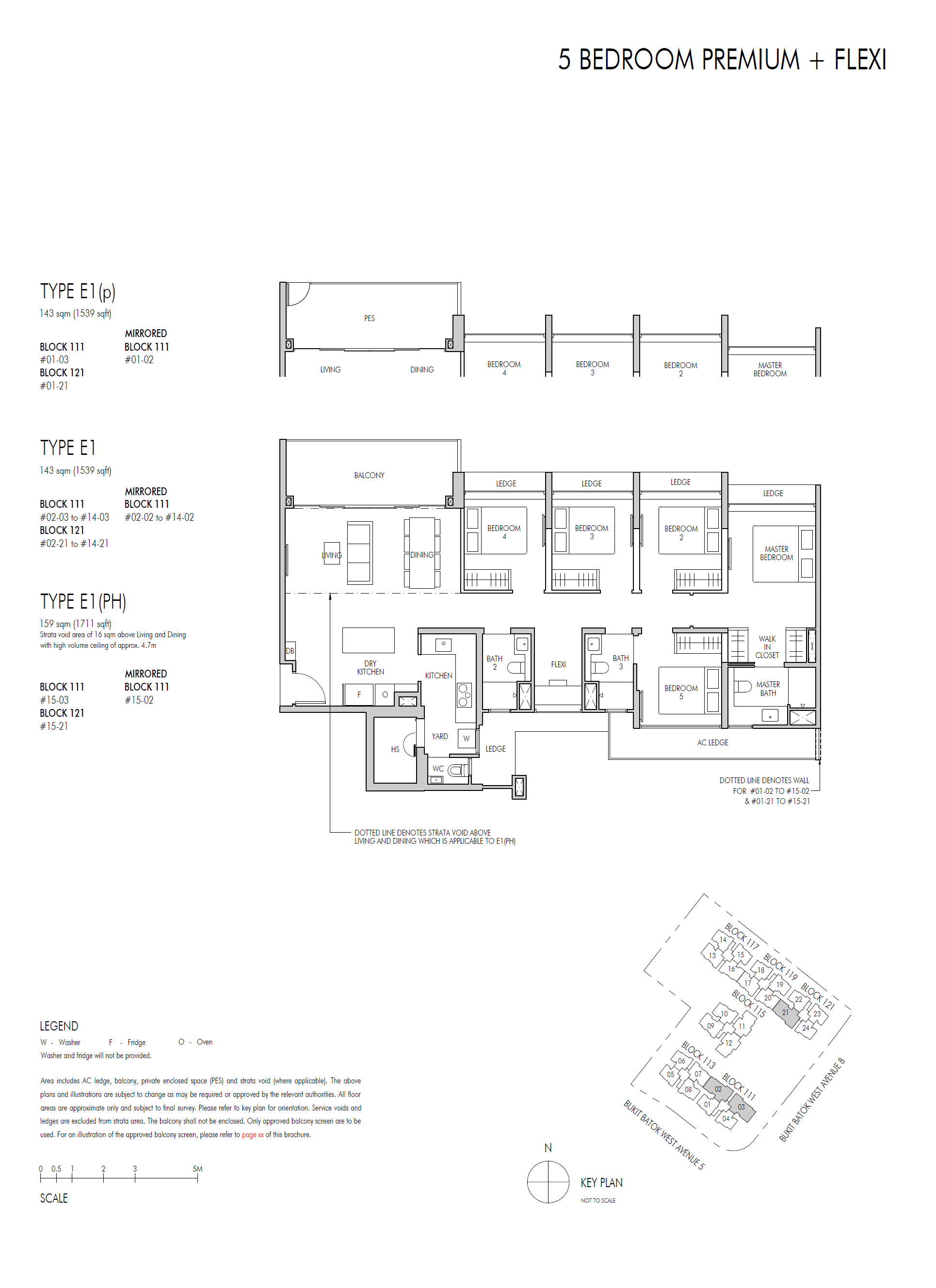 E1 floor plan