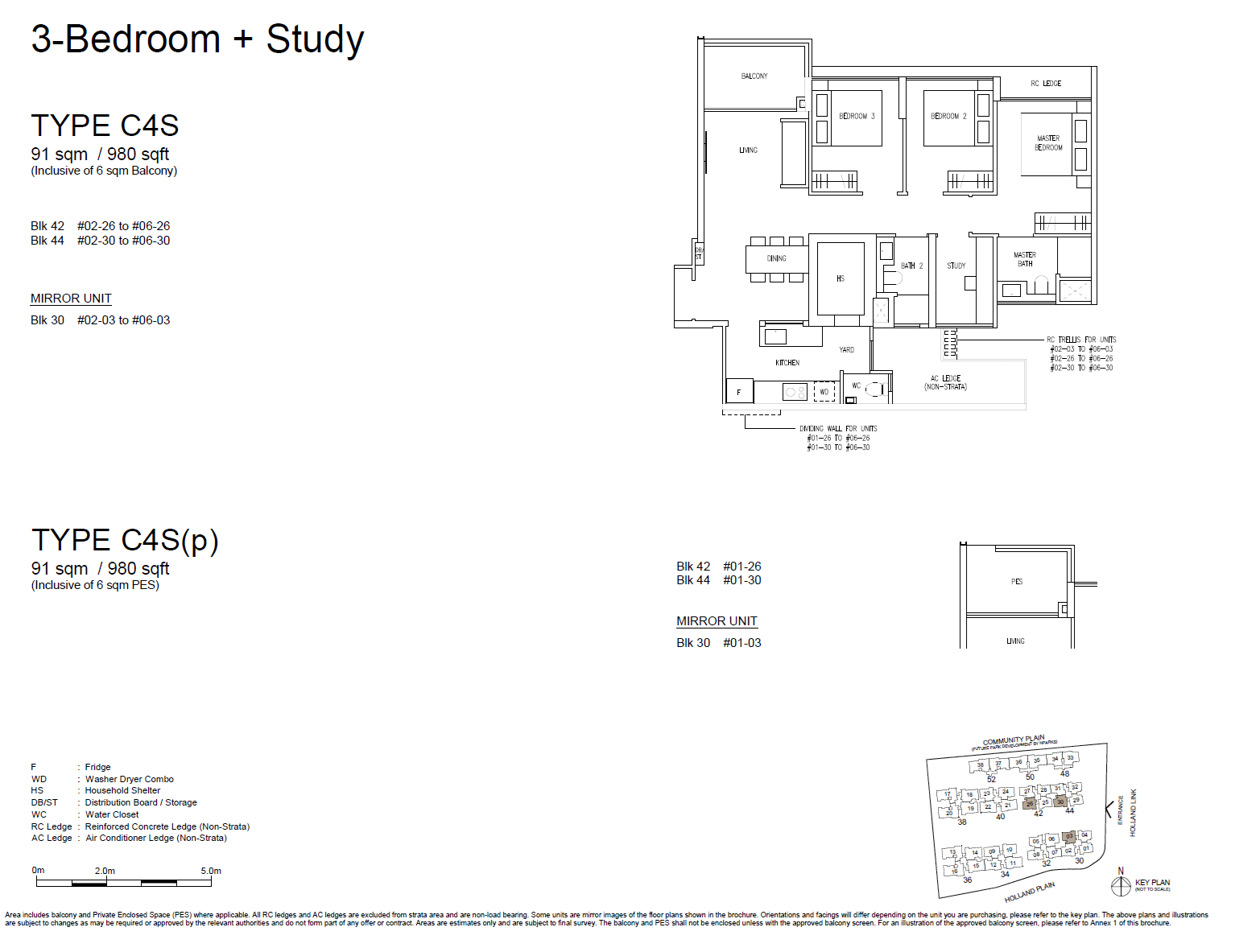 C4Sp floor plan