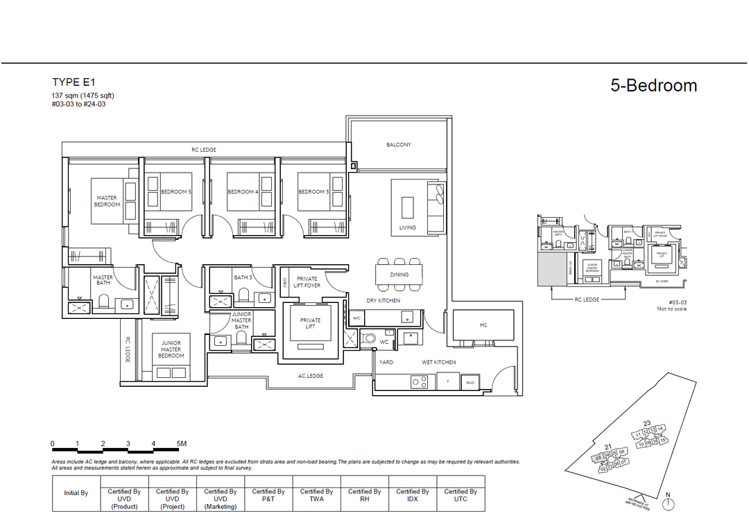 e1 floor plan