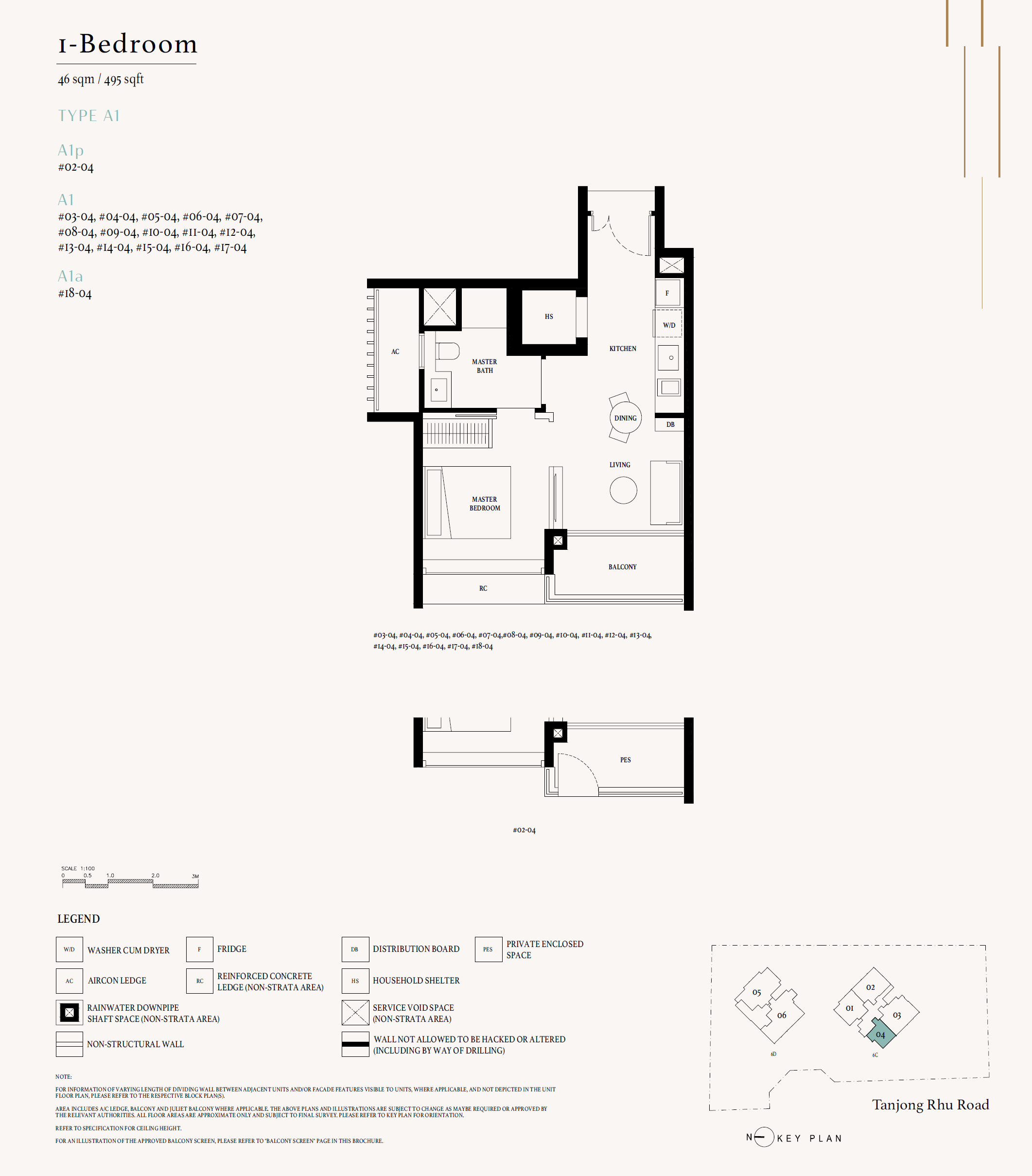 A1 floor plan