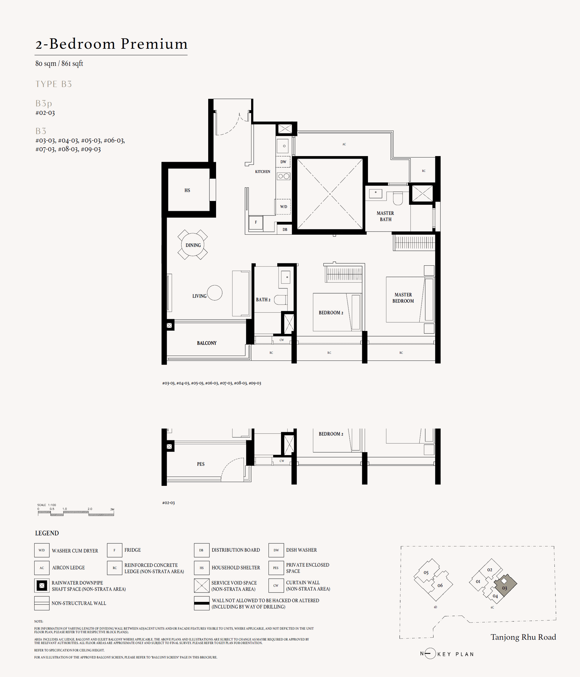 B3p floor plan