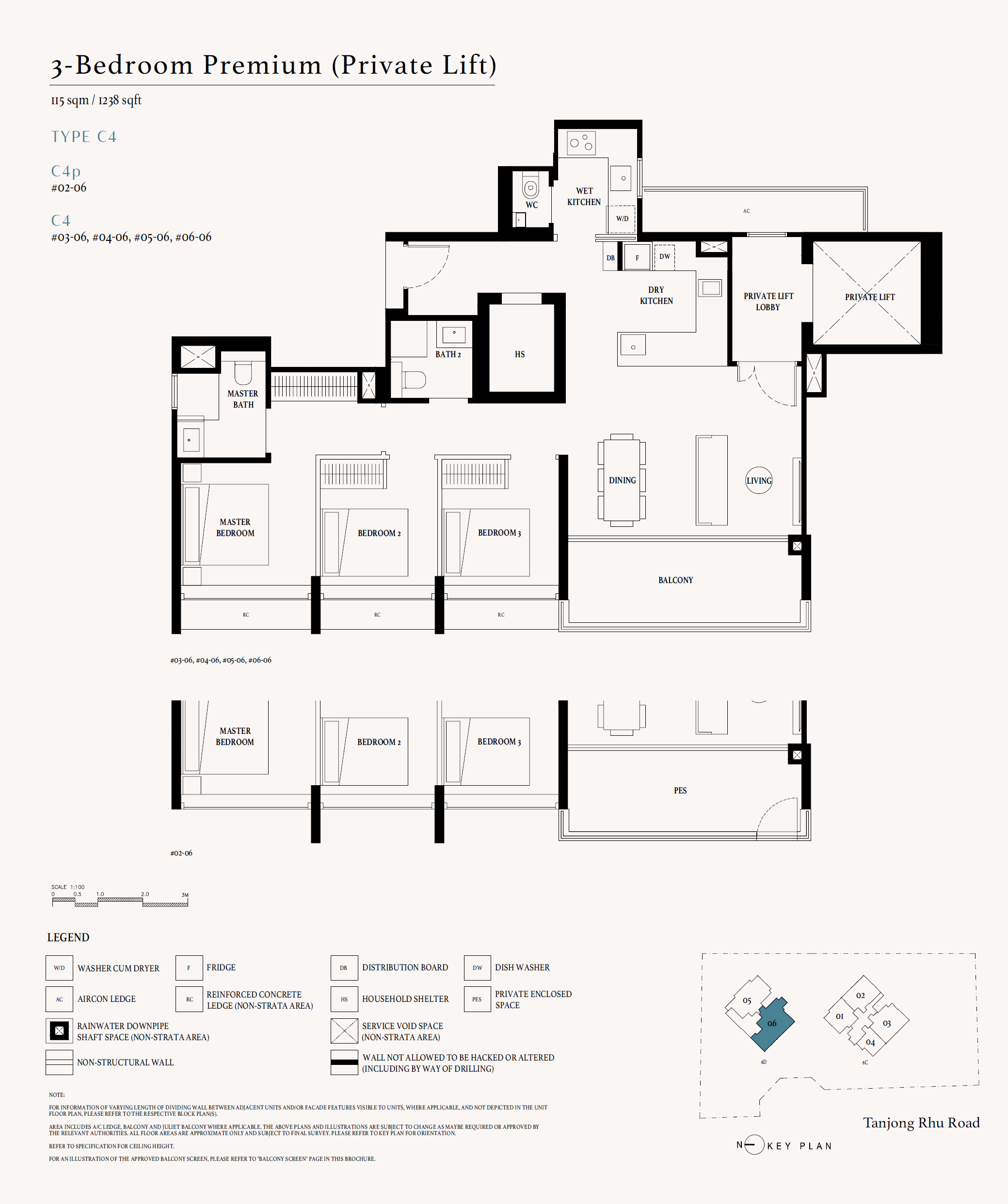 C4 floor plan