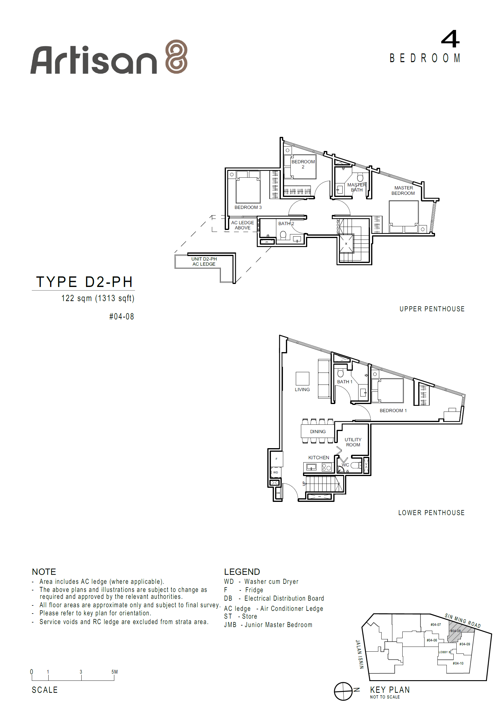 D2-PH floor plan