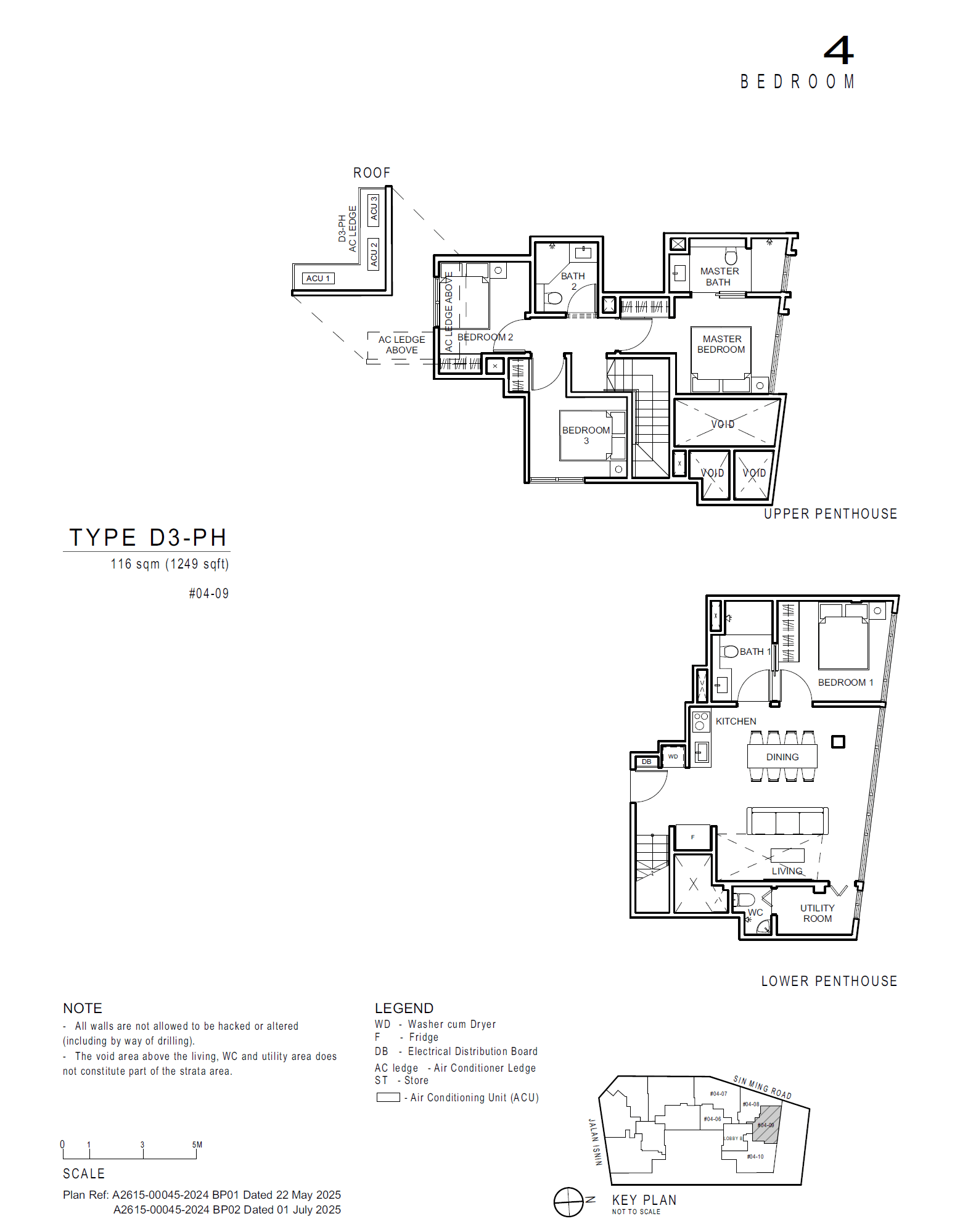 D3-PH floor plan