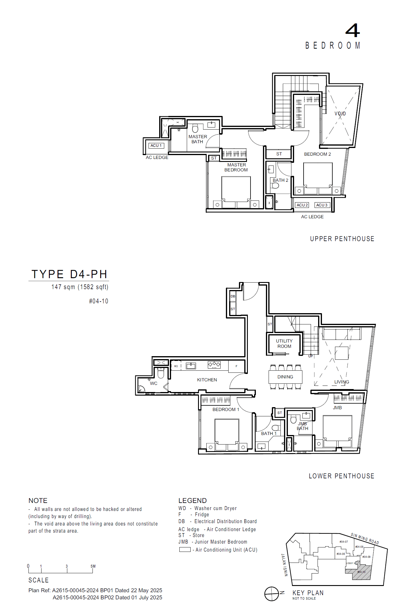 D4-PH floor plan