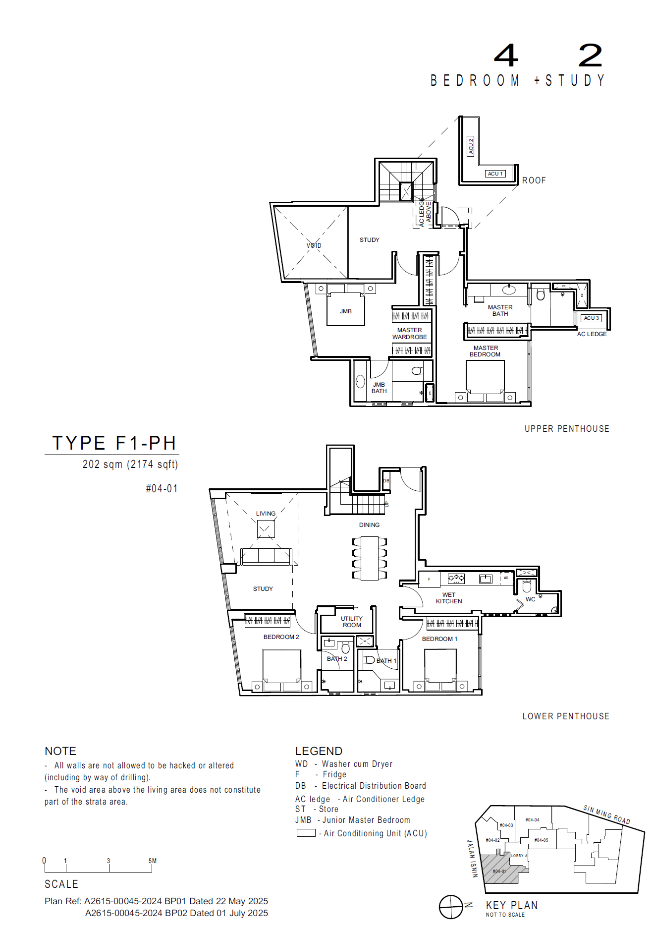 F1-PH floor plan