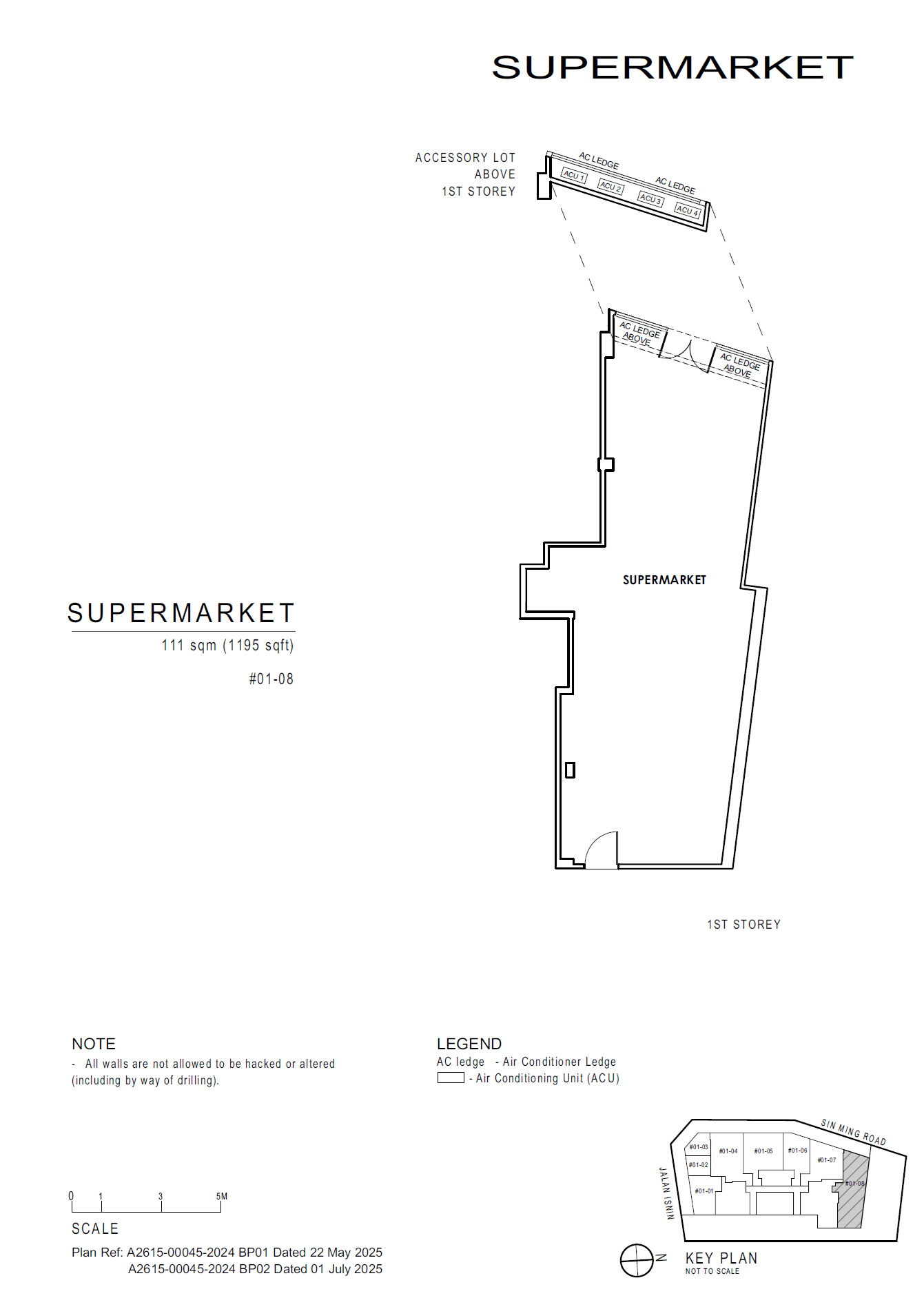 Supermarket floor plan