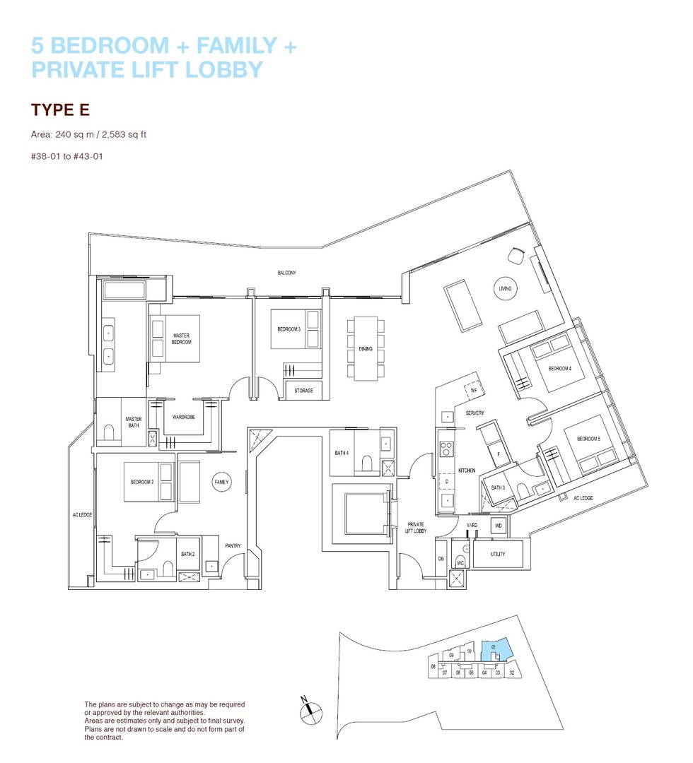 e floor plan