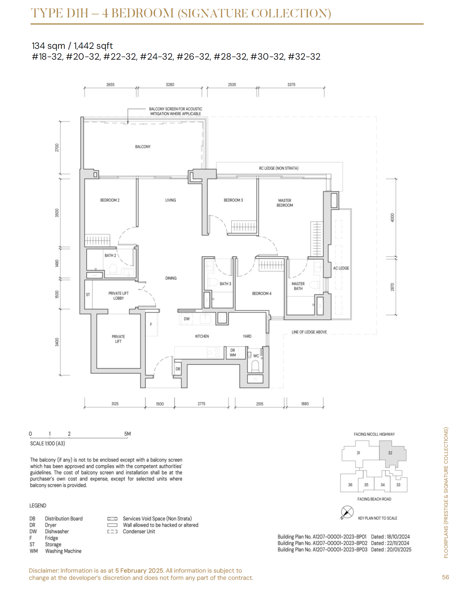 D1H floor plan
