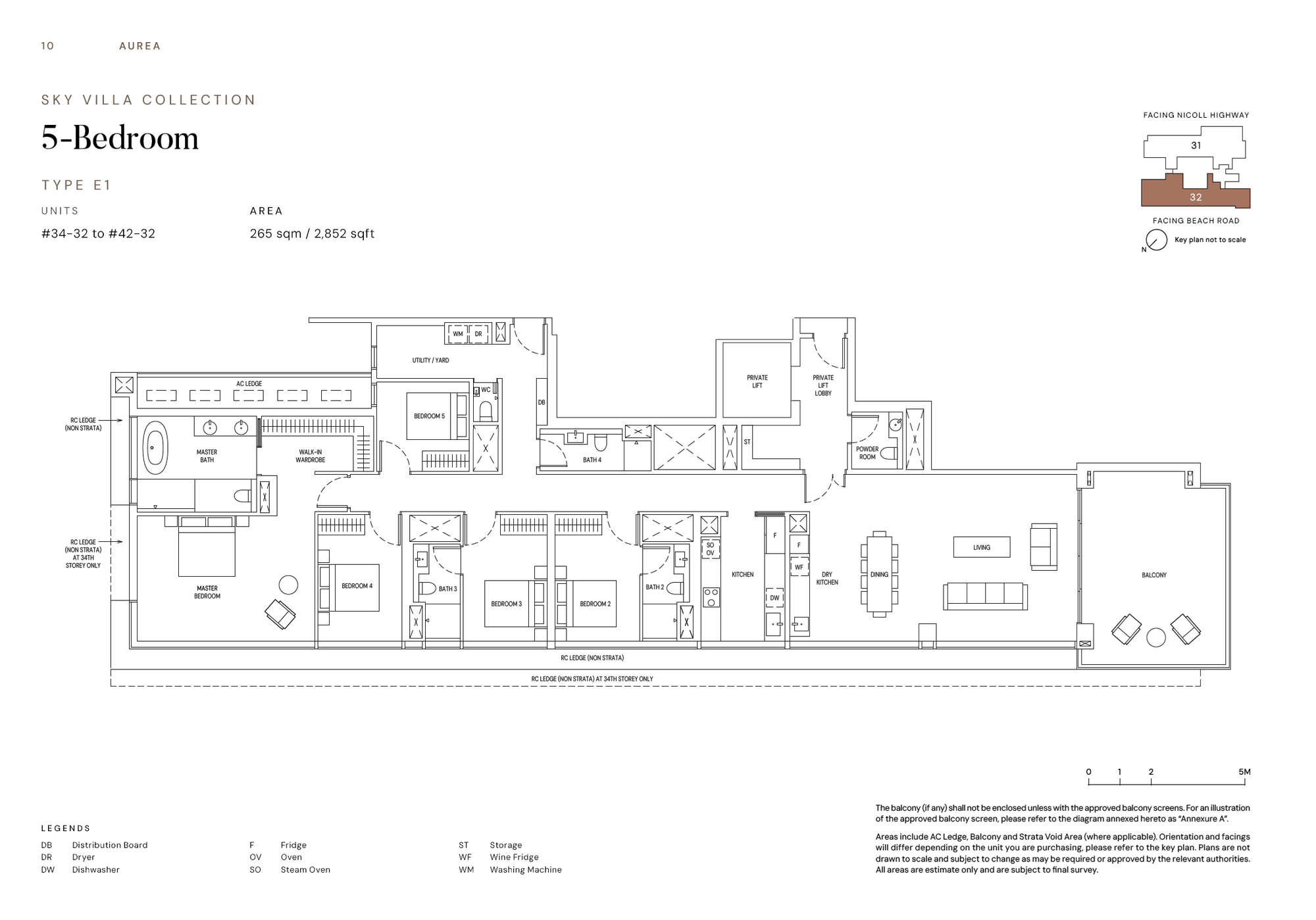 E1 floor plan