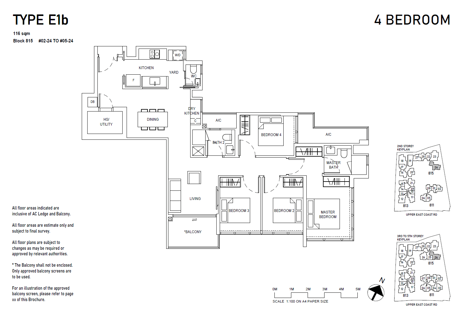 E1b floor plan