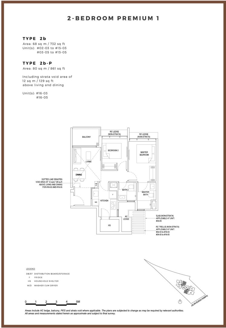 2b-p floor plan