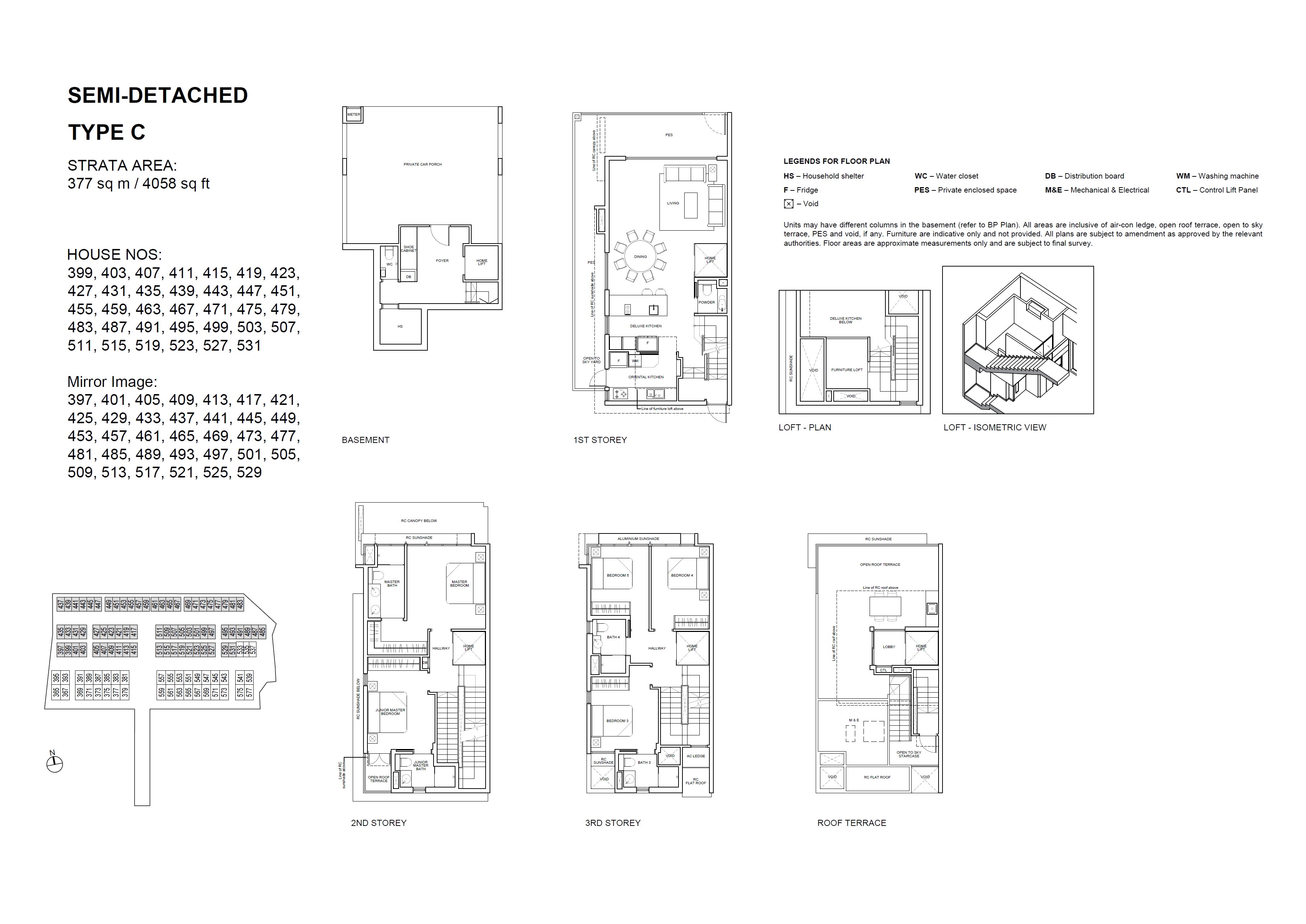 C floor plan