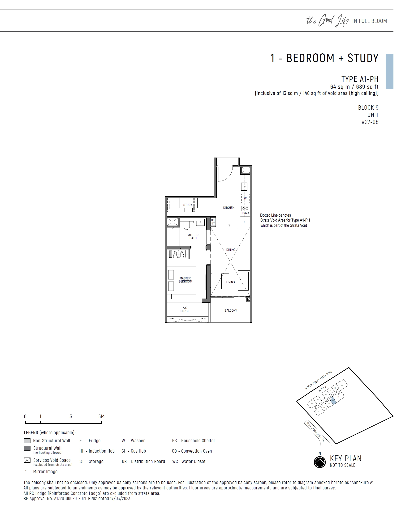 A1-PH floor plan