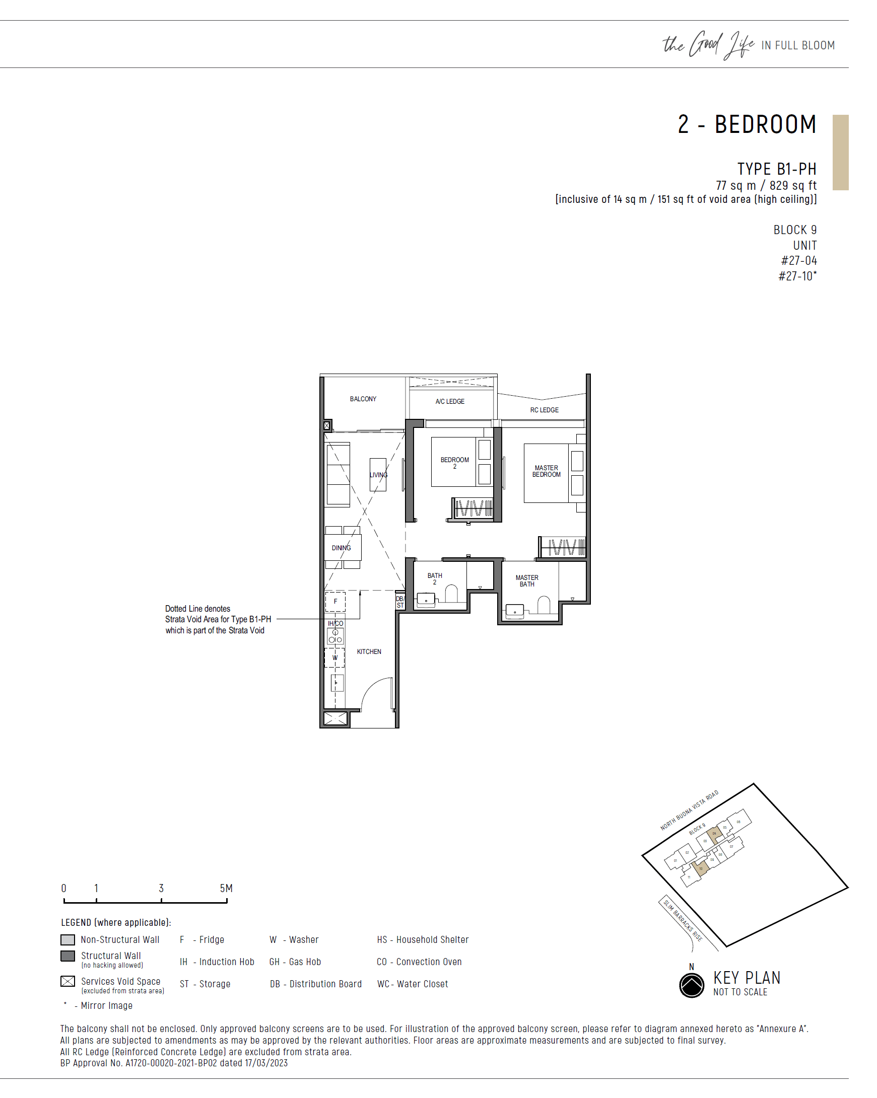 B1-PH floor plan