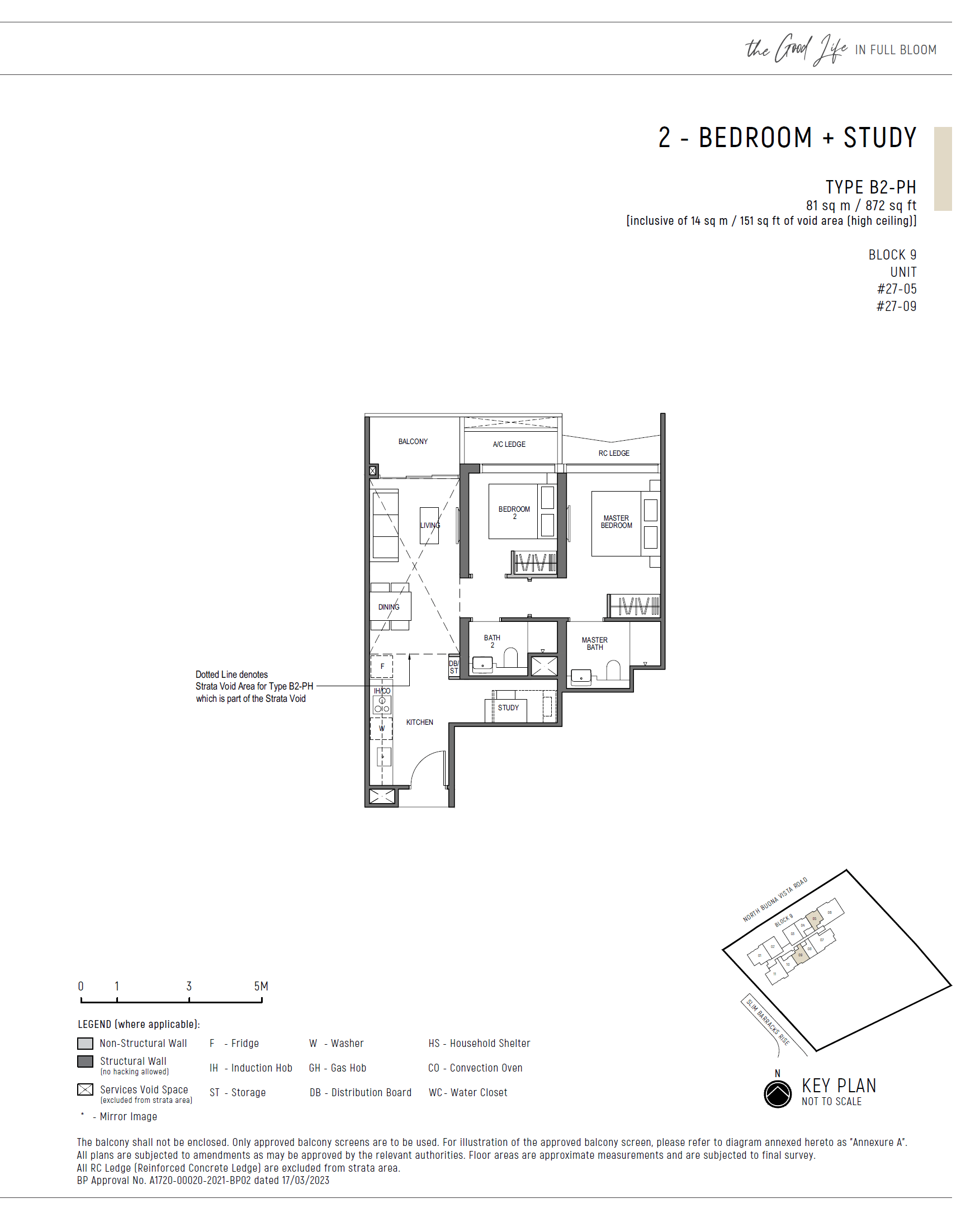 B2-PH floor plan