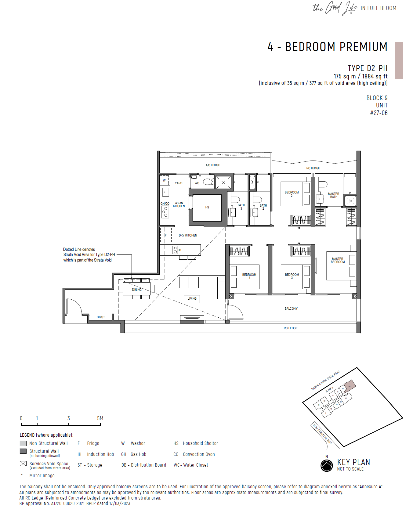 D2-PH floor plan