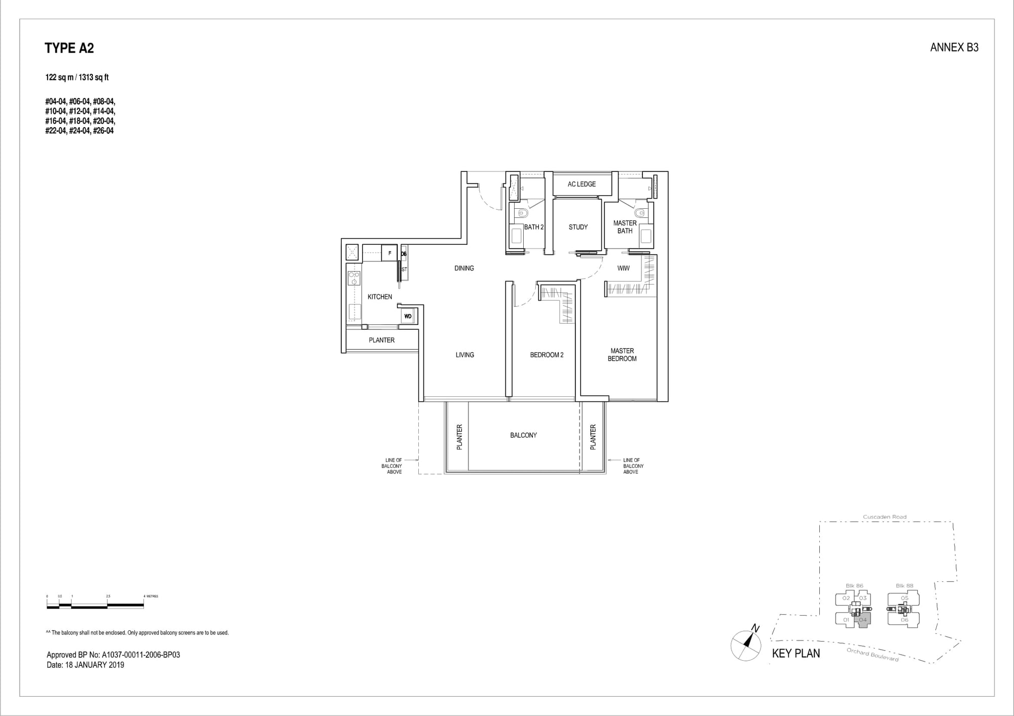 A2 floor plan