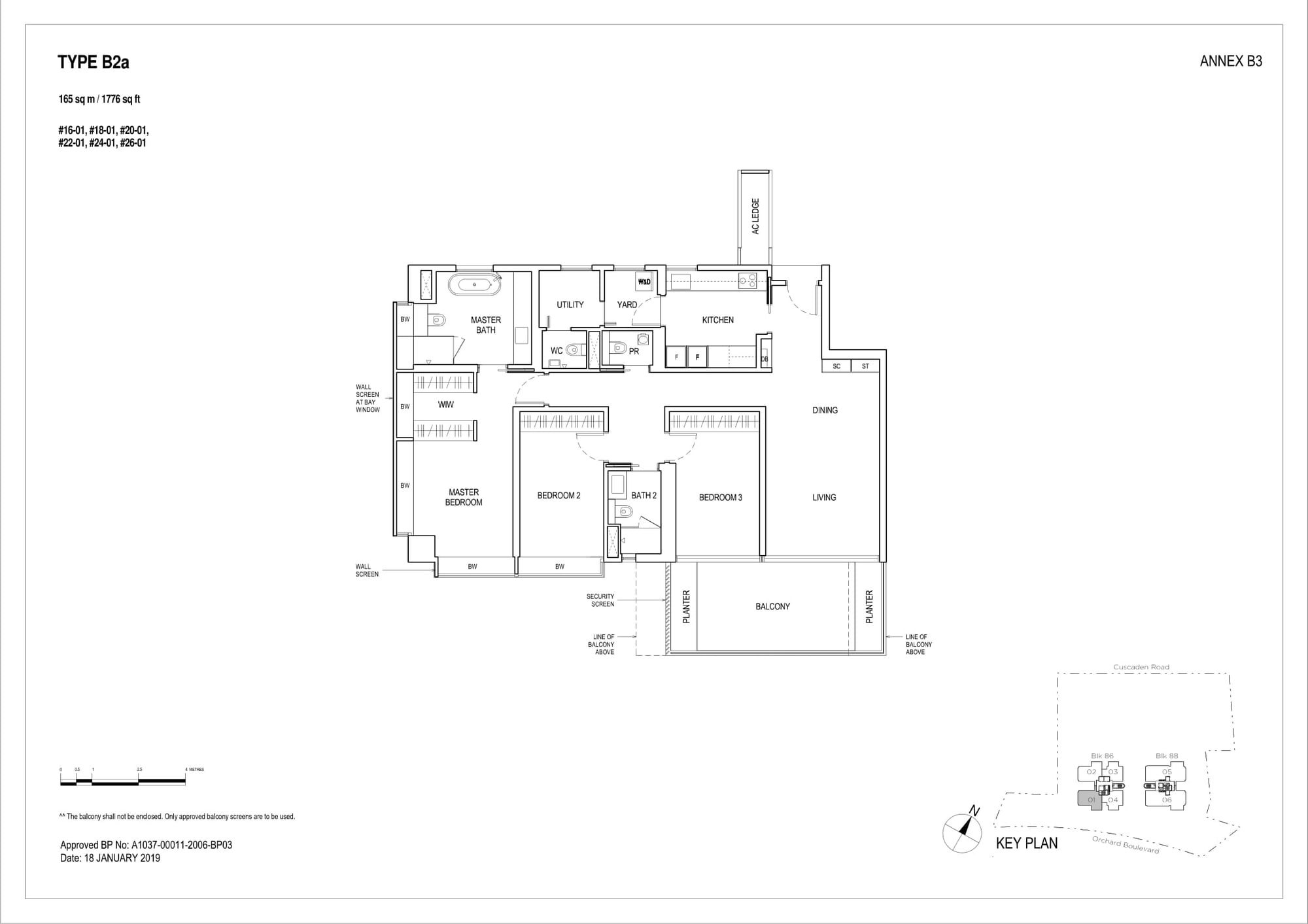 B2a floor plan