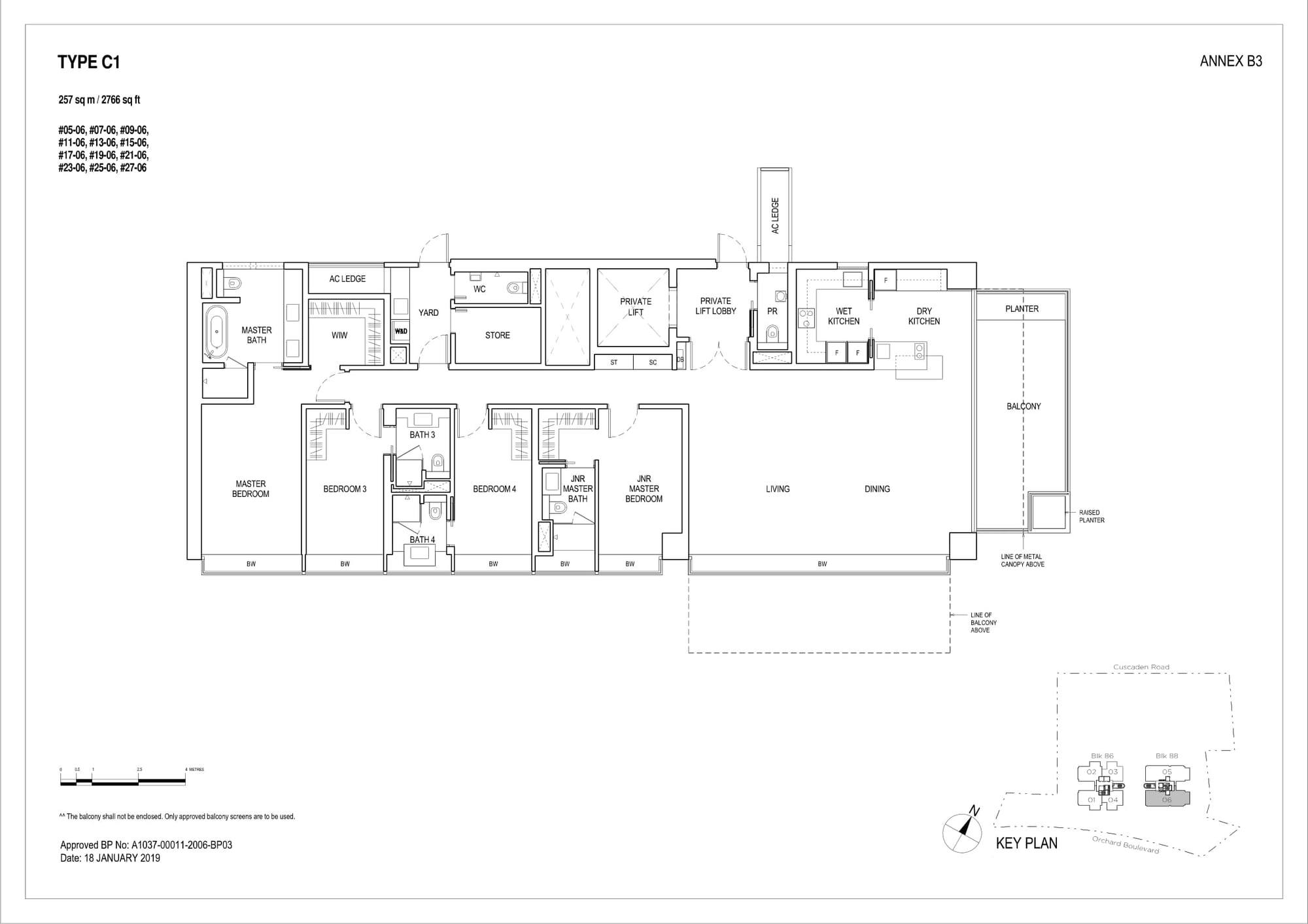 C1 floor plan