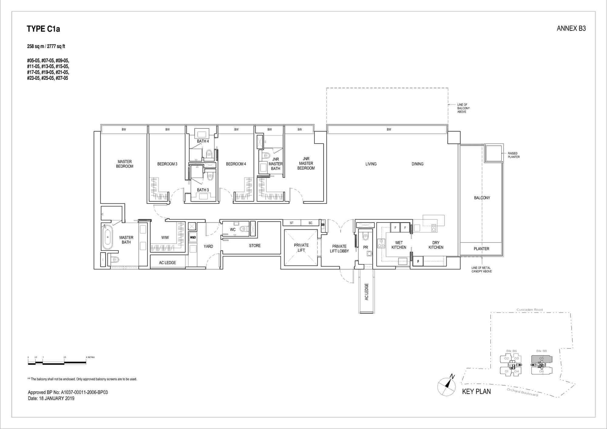 C1a floor plan
