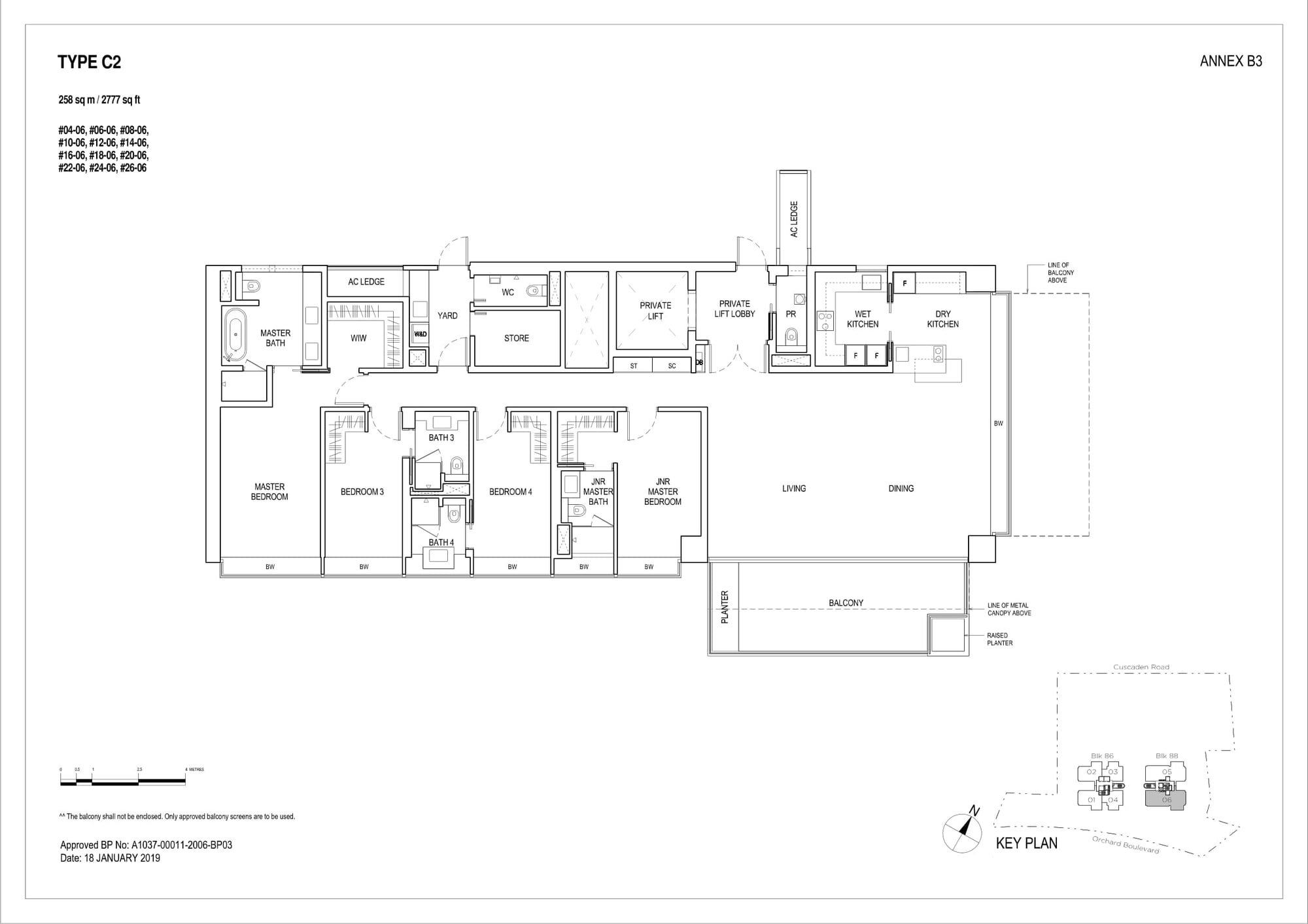 C2 floor plan