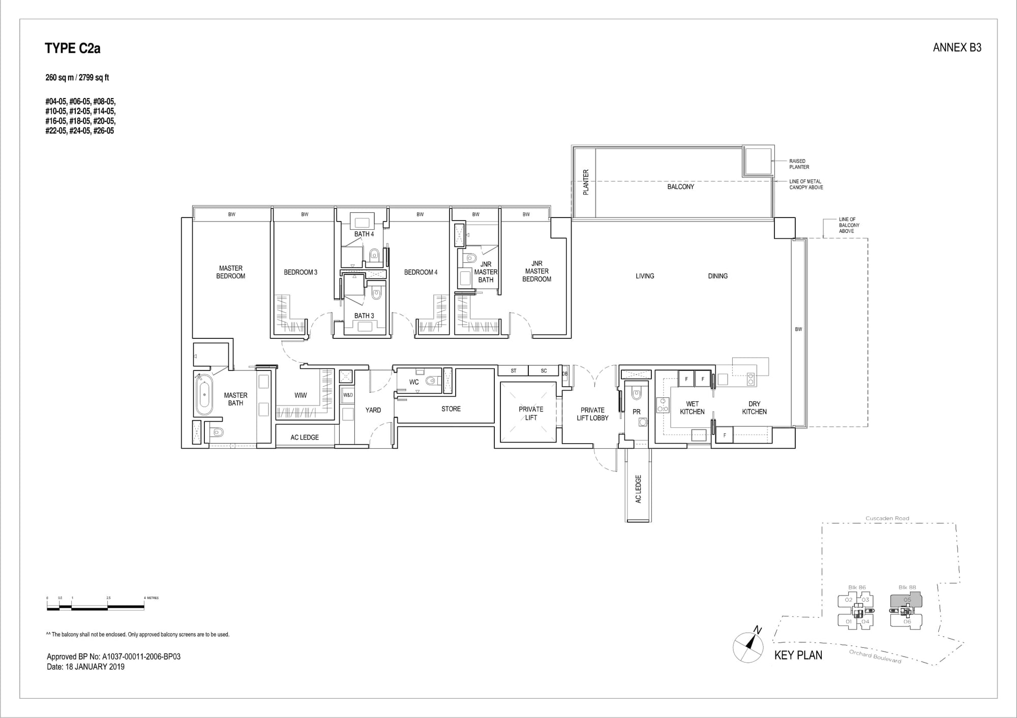 C2a floor plan