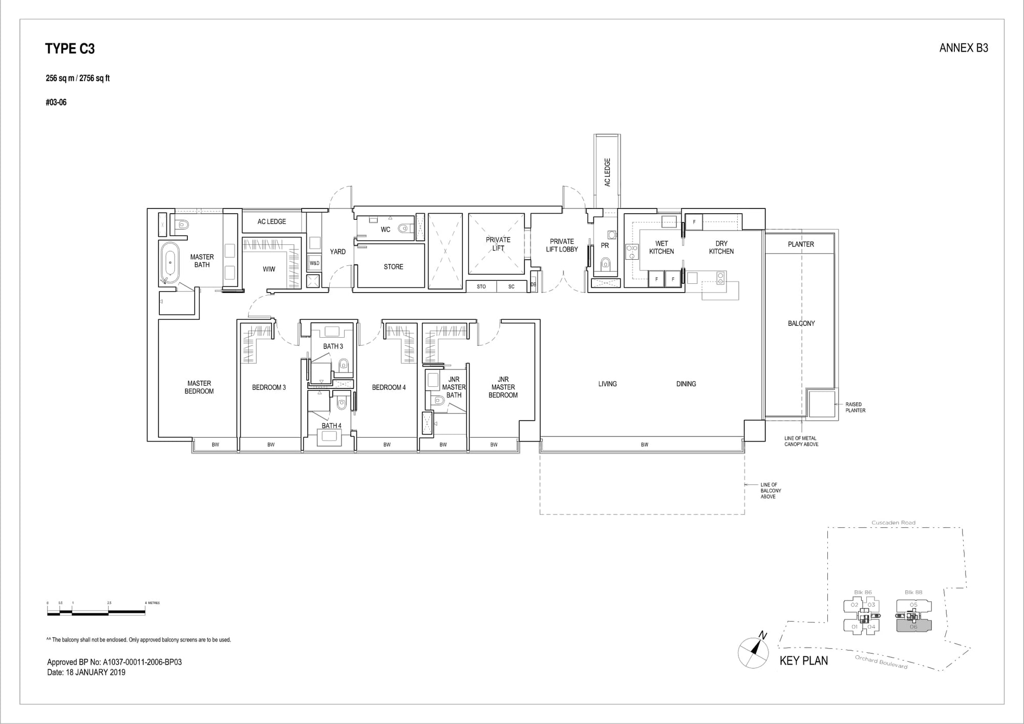 C3 floor plan