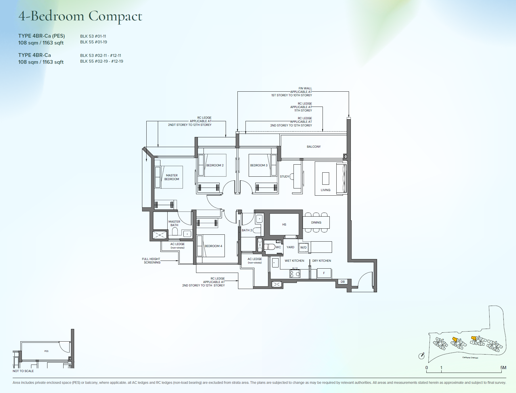 4BR-Ca floor plan
