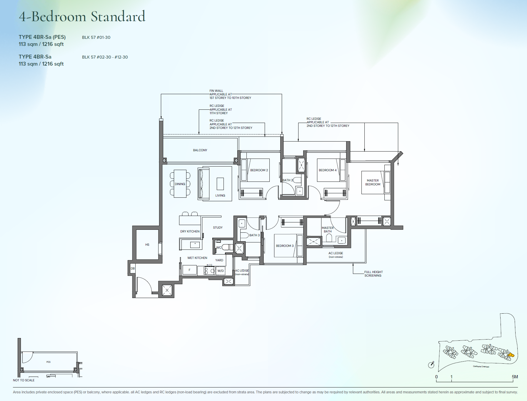 4BR-Sa floor plan